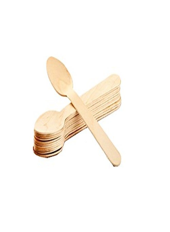 Ezee Wooden Dinner Spoon - 50 Pieces - Image 4